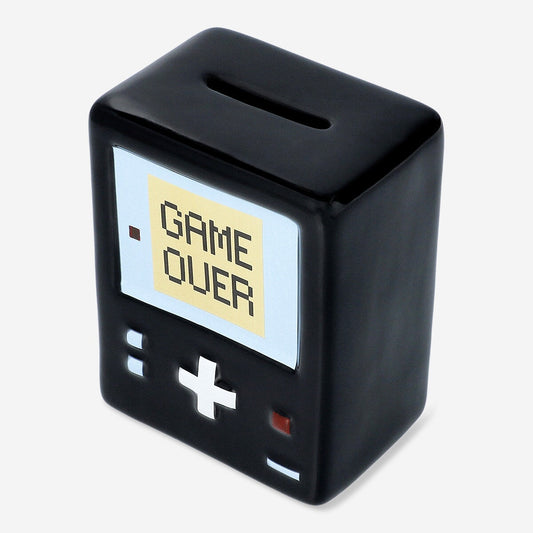 Game console shaped money box