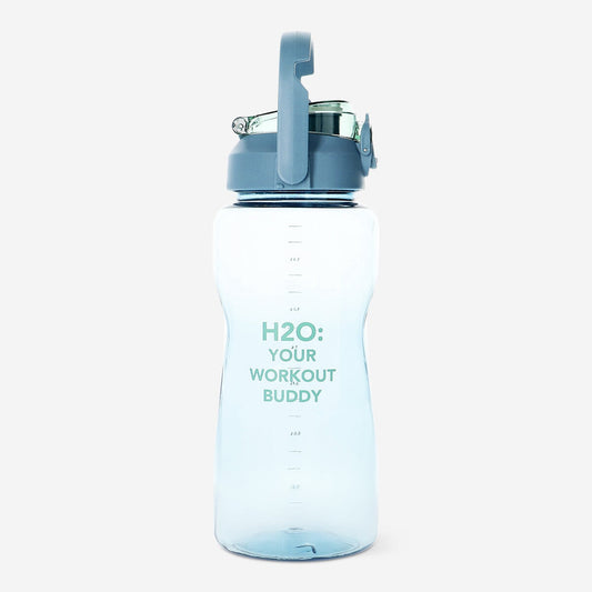 Giant drinking bottle in green colours - 1.8 L