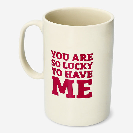 Giant mug with text - 1.3 L