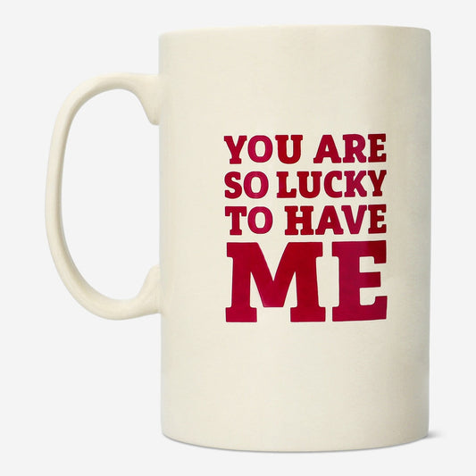 Giant mug with text - 1.3 L