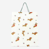 Gift Bag with Dachshund Pattern Party Flying Tiger Copenhagen 