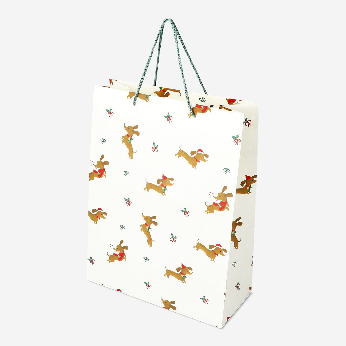 Gift Bag with Dachshund Pattern Party Flying Tiger Copenhagen 