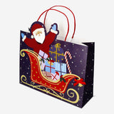 Gift Bag with Santa's Sleigh Party Flying Tiger Copenhagen 