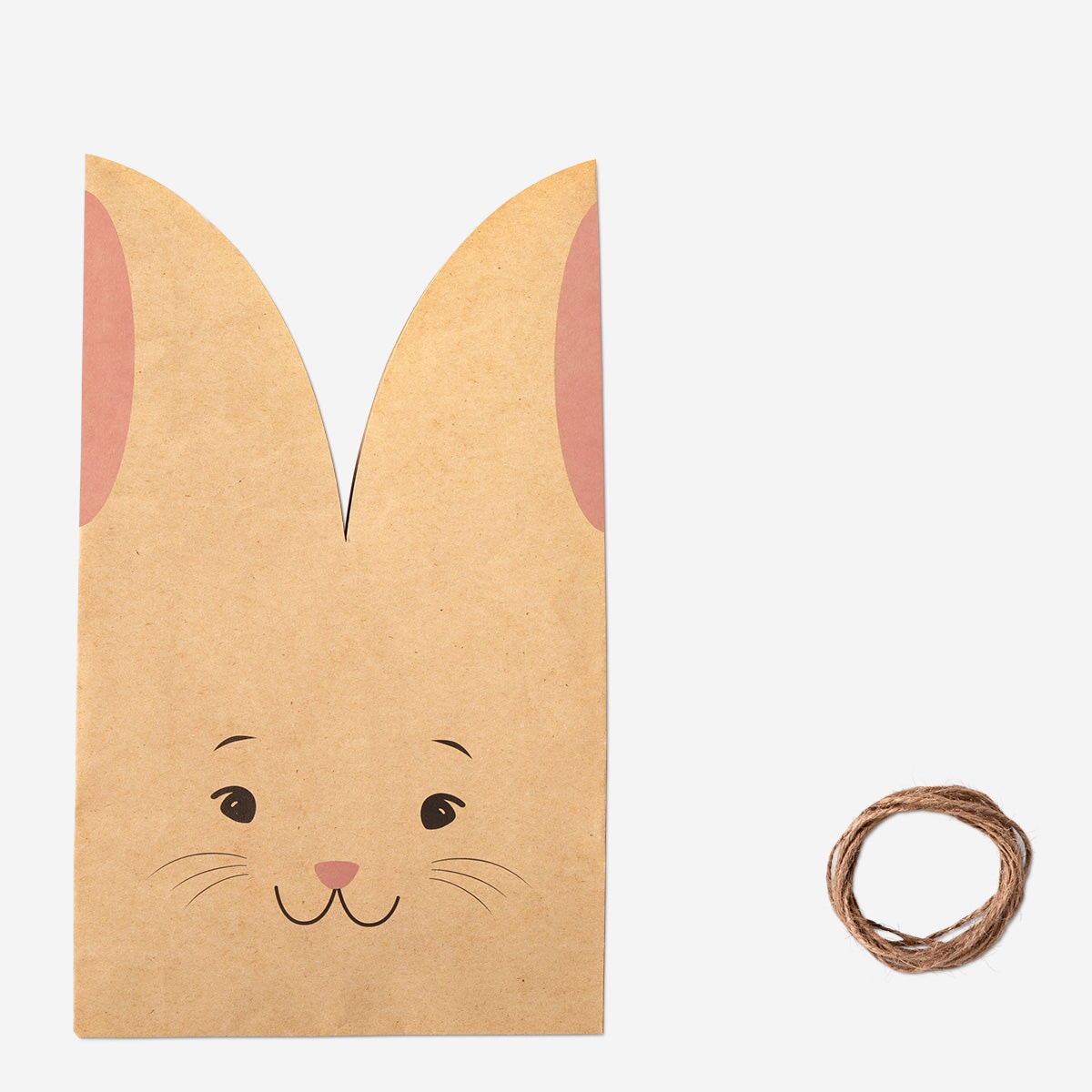 BOOSHMall 50 Sacchetti Regalo Di Pasqua In Cellophane Con Laccetti Dorati – 27x13 Cm, Con Coniglietti E Uova, Per Dolciumi E Piccoli Regali