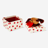 Gift box with plush sausage dog Party Flying Tiger Copenhagen 