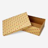 Gift Box with Red Foil Hearts - Large Party Flying Tiger Copenhagen 