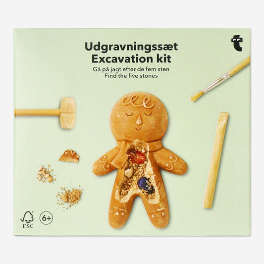 Gingerbread excavation kit