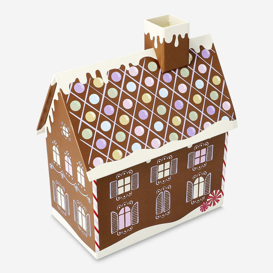 Gingerbread house gift box