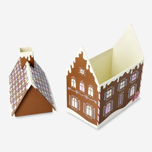 Gingerbread house gift box