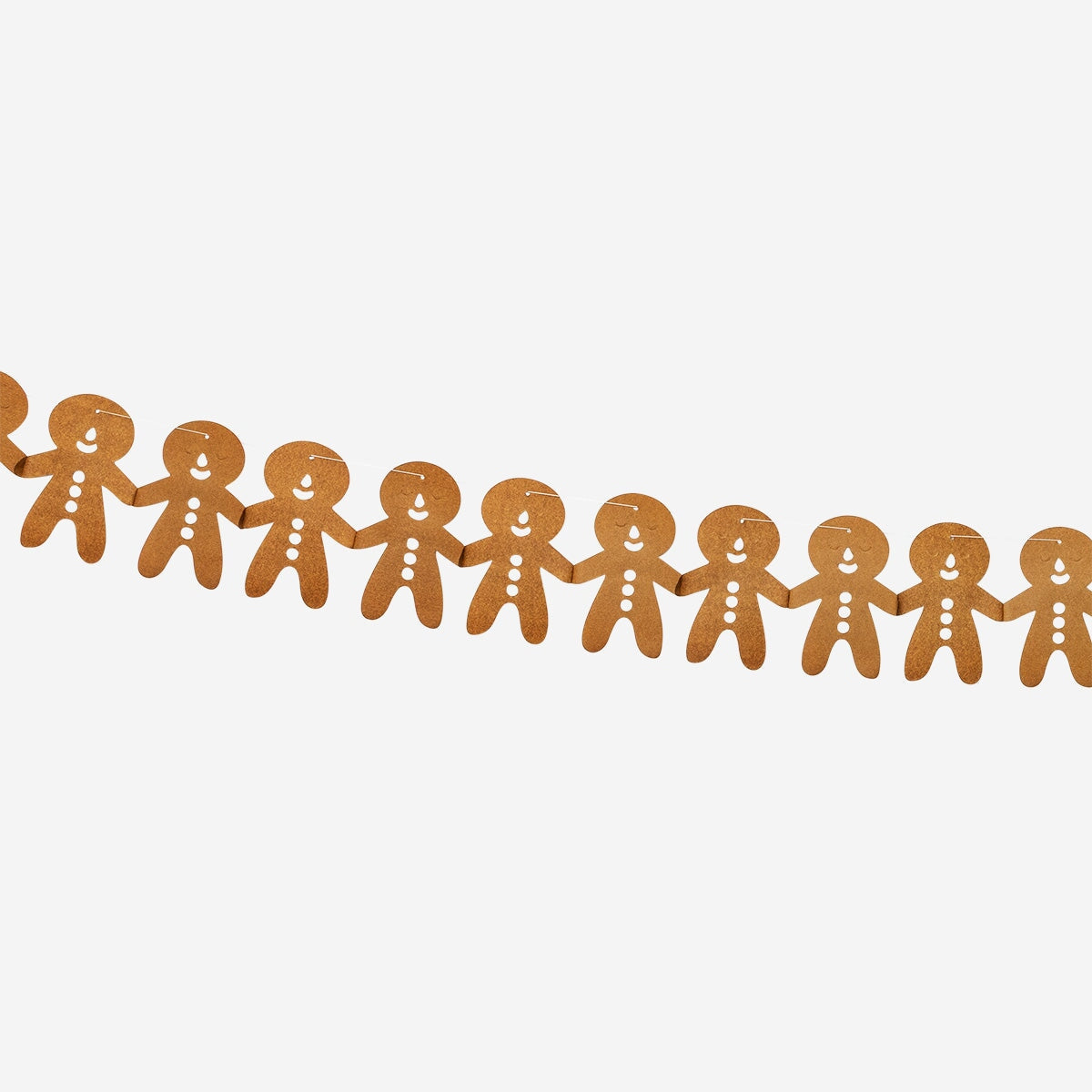 Gingerbread man paper garland - 300 cm Party Flying Tiger Copenhagen 