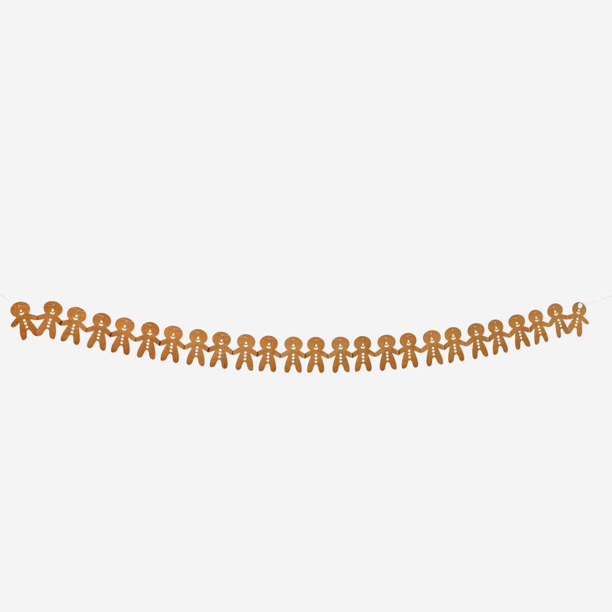 Gingerbread man paper garland - 300 cm Party Flying Tiger Copenhagen 