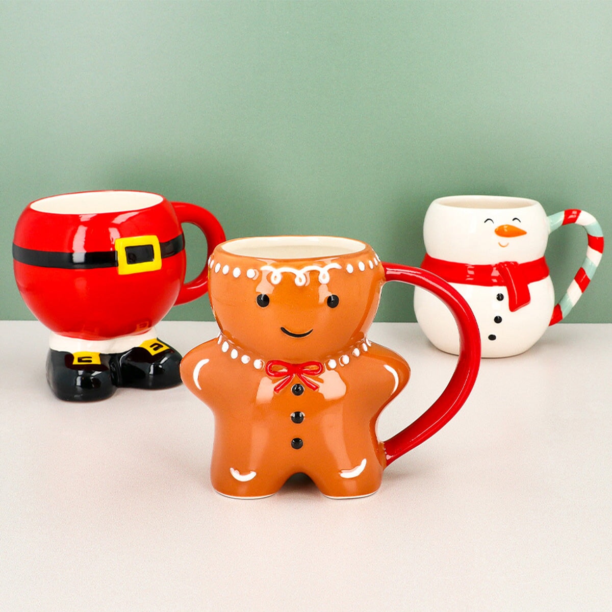 Gingerbread Person Mug - 360 ml Kitchen Flying Tiger Copenhagen 