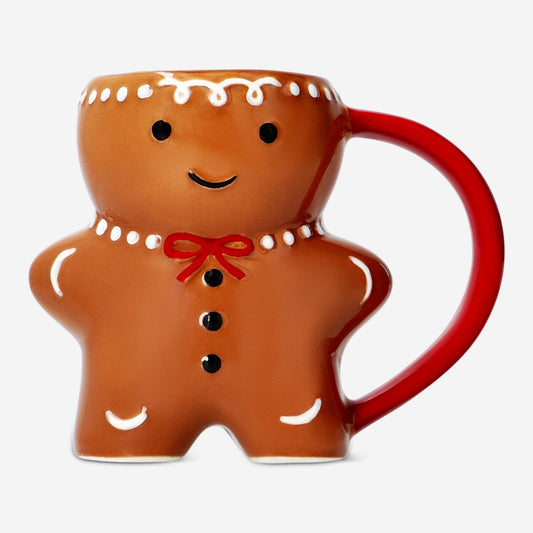 Tasse en forme de bonhomme de pain d'épice - 360 ml