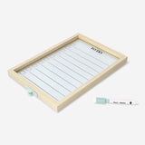 Glass planner board with marker - A4 Office Flying Tiger Copenhagen 