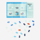 Glow in the dark building mix 240 pcs - Plus Plus x Flying Tiger Copenhagen Toy Flying Tiger Copenhagen 