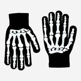 Glow in the Dark Skeleton Gloves Textile Flying Tiger Copenhagen 