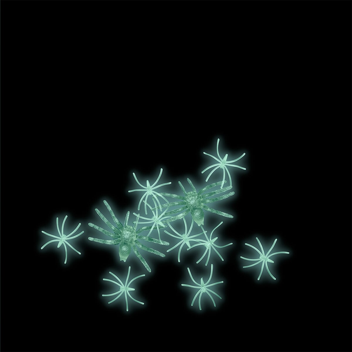 Glow in the Dark Spiders - 12 pcs Party Flying Tiger Copenhagen 