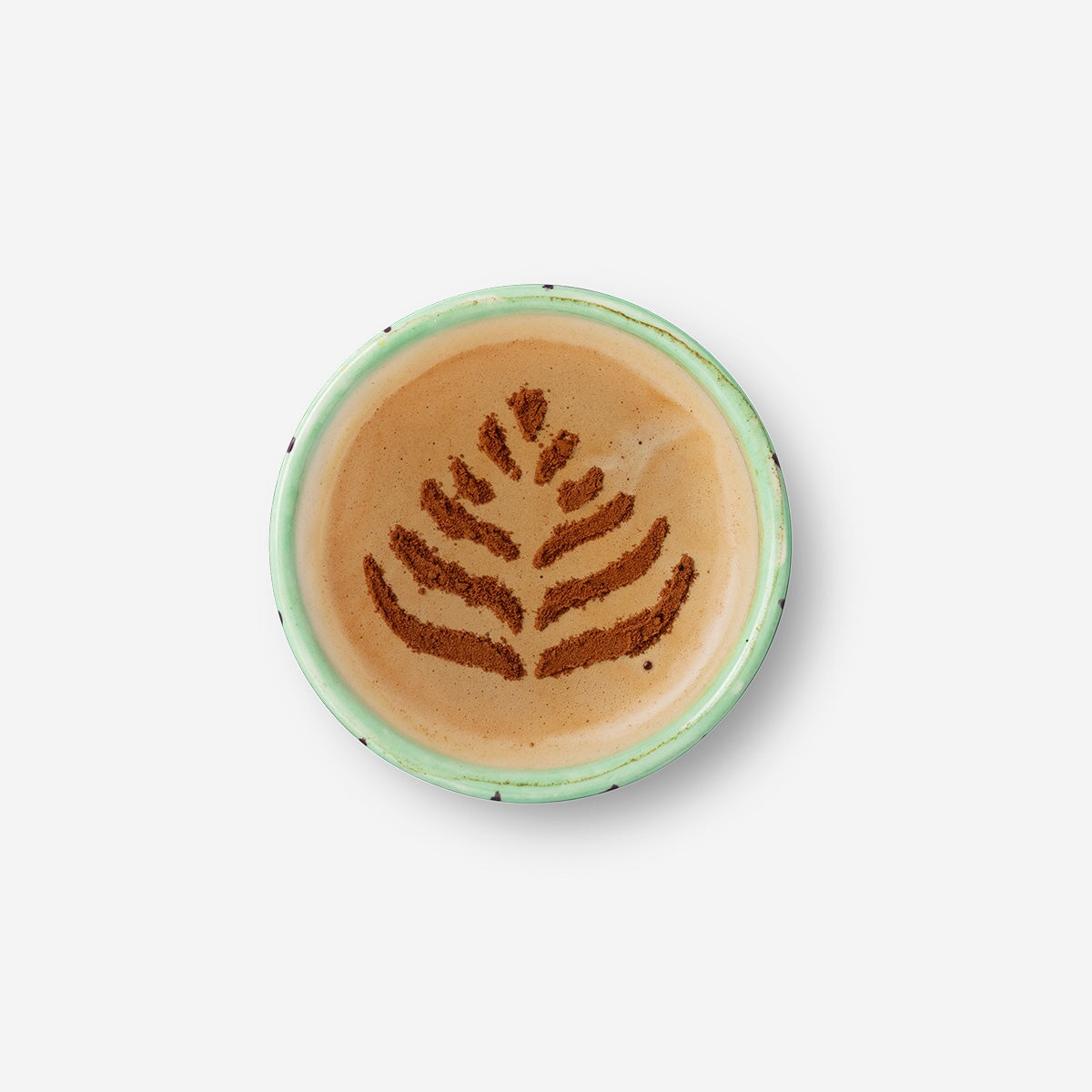 Gold coffee stencils as pumpkin and leaf - 2 pcs kitchen Flying Tiger Copenhagen 