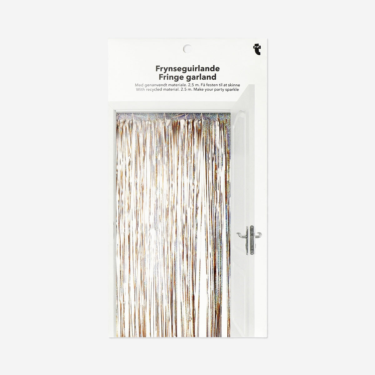 Gold curtain fringe garland - 250x100 cm Party Flying Tiger Copenhagen 