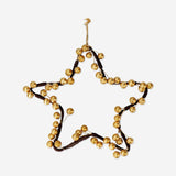 Golden star wreath - 20 cm Home Flying Tiger Copenhagen 