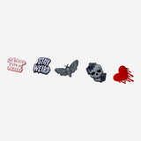 Gothic Pins - 5 pcs Personal care Flying Tiger Copenhagen 