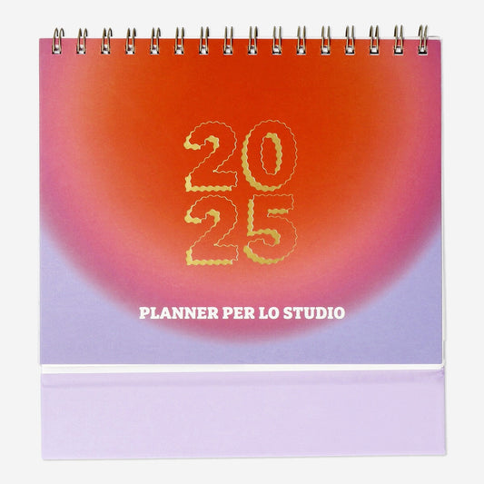 Gradient desk study planner - Italian