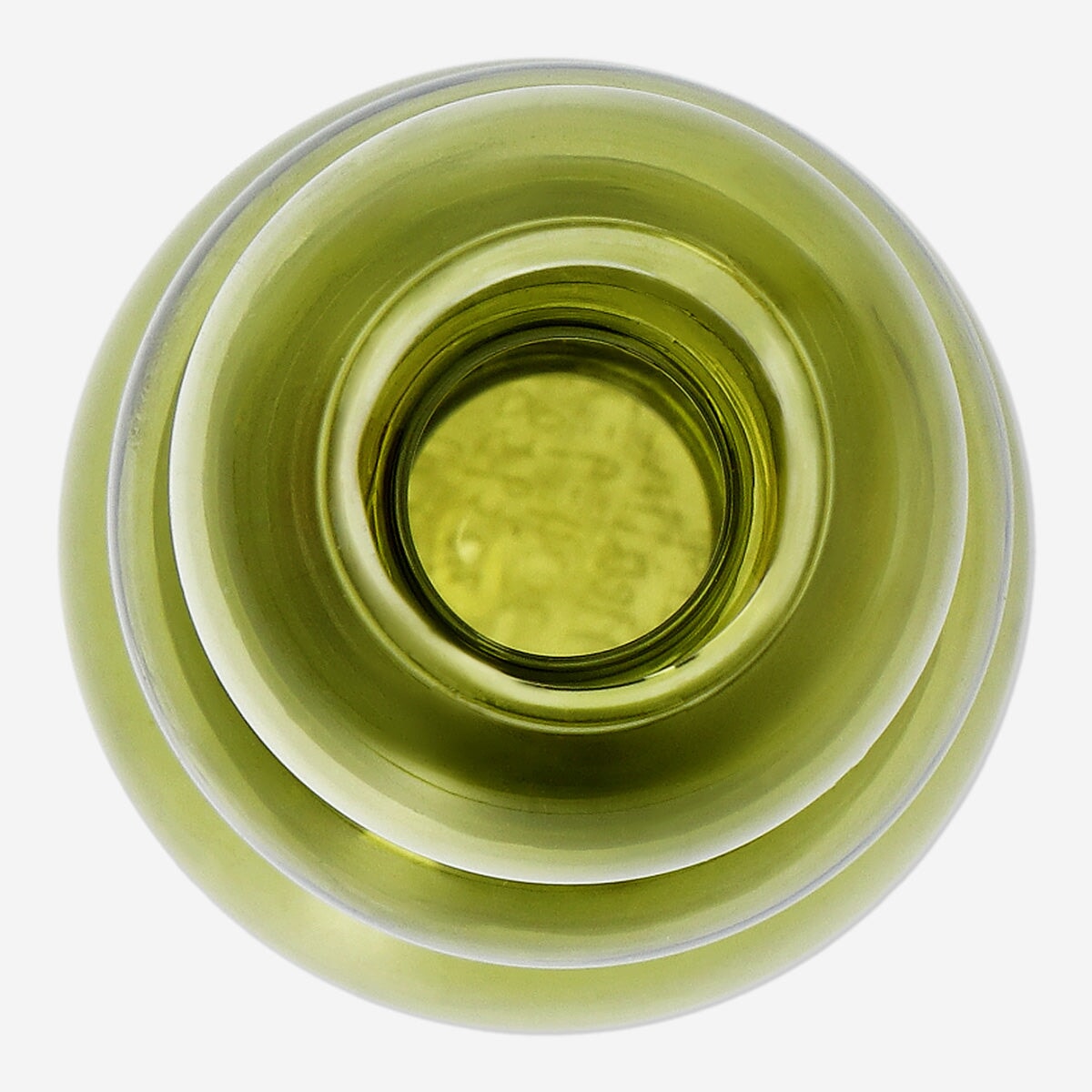 Green bubble shaped glass vase Home Flying Tiger Copenhagen 