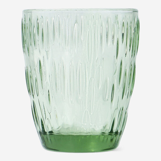 Verre à boire vert