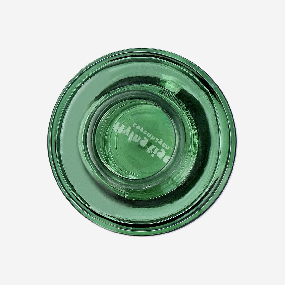 Green glass vase - 9 cm Home Flying Tiger Copenhagen 