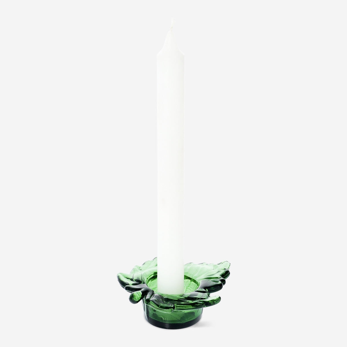 Green Leaf-Shaped Tealight Holder Home Flying Tiger Copenhagen 