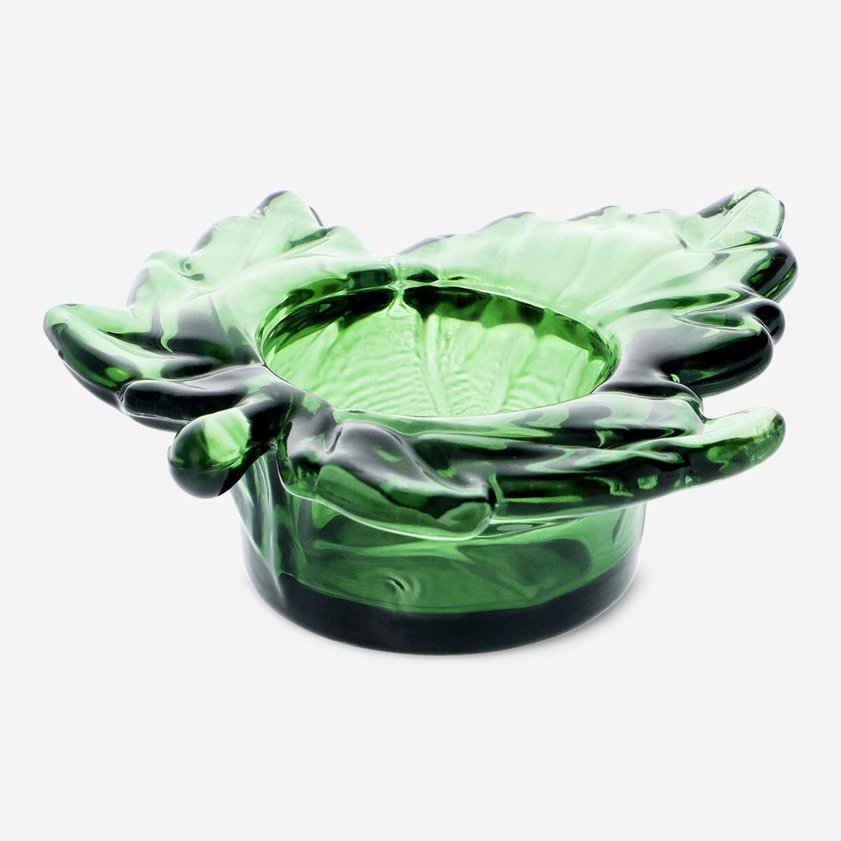 Green Leaf-Shaped Tealight Holder Home Flying Tiger Copenhagen 