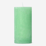 Green Rustic Pillar Candle - 12 cm Home Flying Tiger Copenhagen 