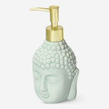 Green soap dispenser with Buddha head Home Flying Tiger Copenhagen 