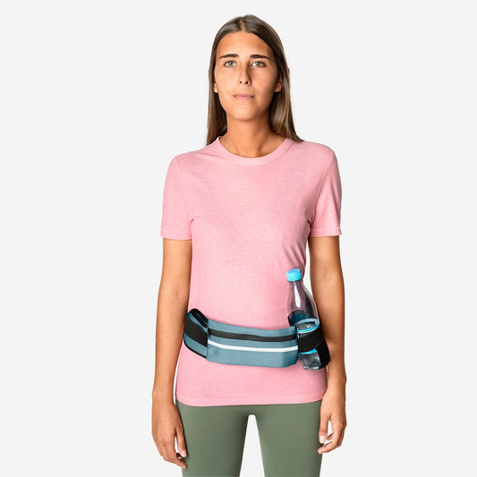 Green sports waist bag