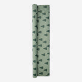 Green Wrapping Paper with Christmas Trees - 400x70 cm Party Flying Tiger Copenhagen 