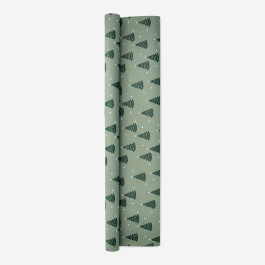 400 cm Wrapping paper - Christmas trees