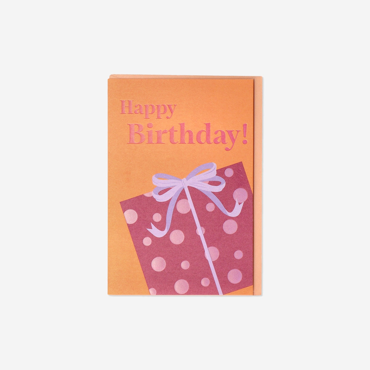 Greetings card with gift motif office Flying Tiger Copenhagen 