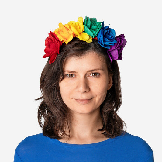 Flower hairband. For adults