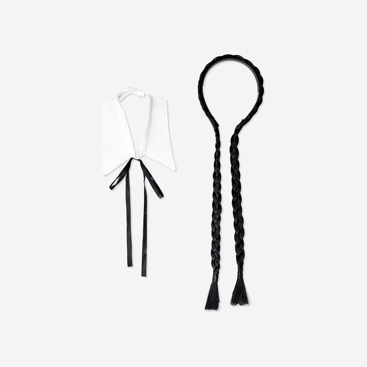 Hairband with braids and collar tie - For adults party Flying Tiger Copenhagen 