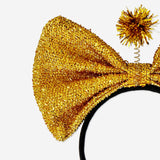 Hairband with gold bow Party Flying Tiger Copenhagen 