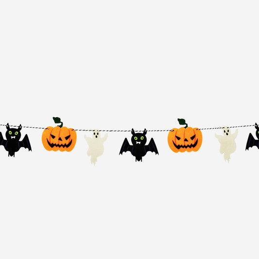 Halloween Felt Garland - 300 cm