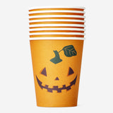 Halloween Paper Cups - 8 pcs Party Flying Tiger Copenhagen 