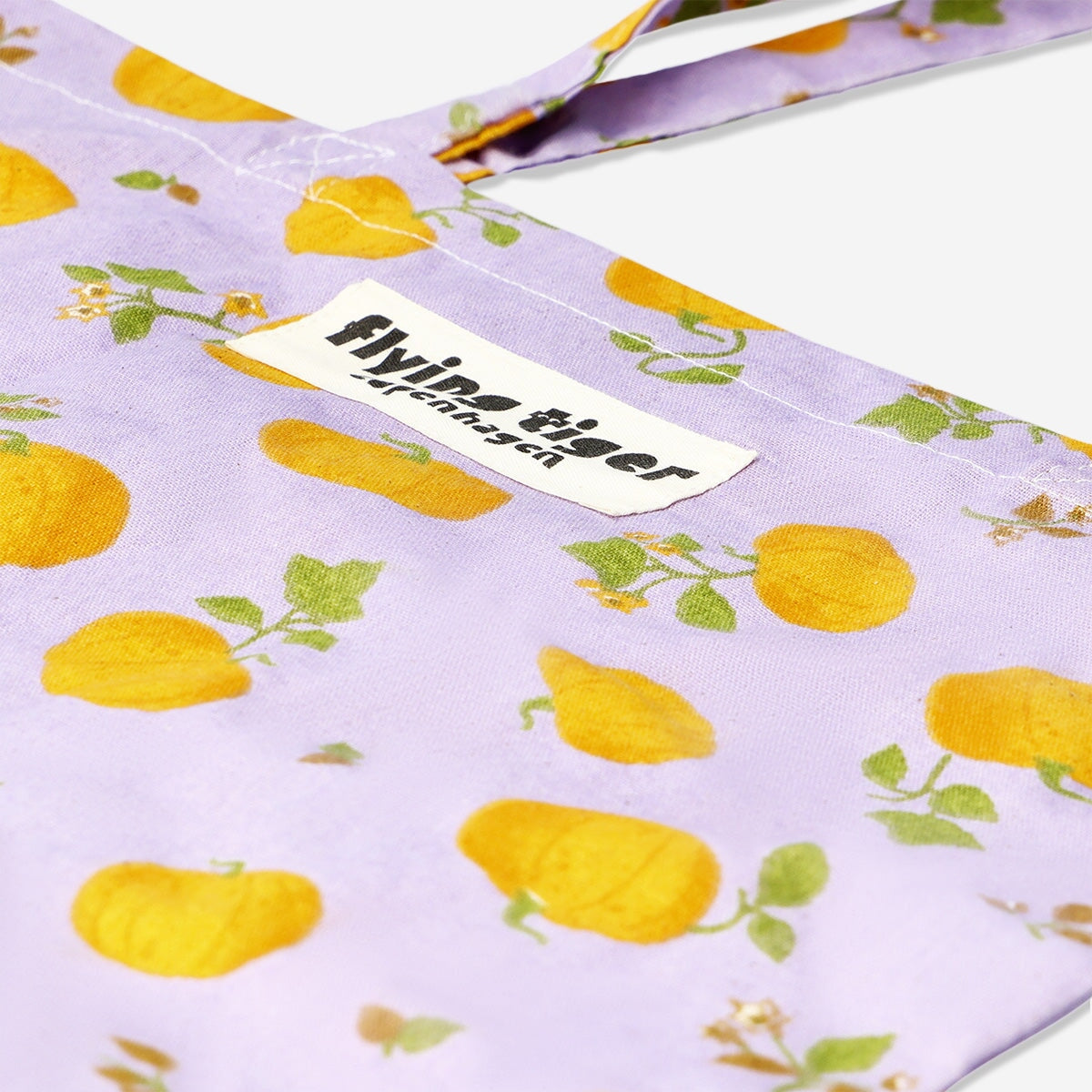 Halloween pumpkins tote bag textile Flying Tiger Copenhagen 