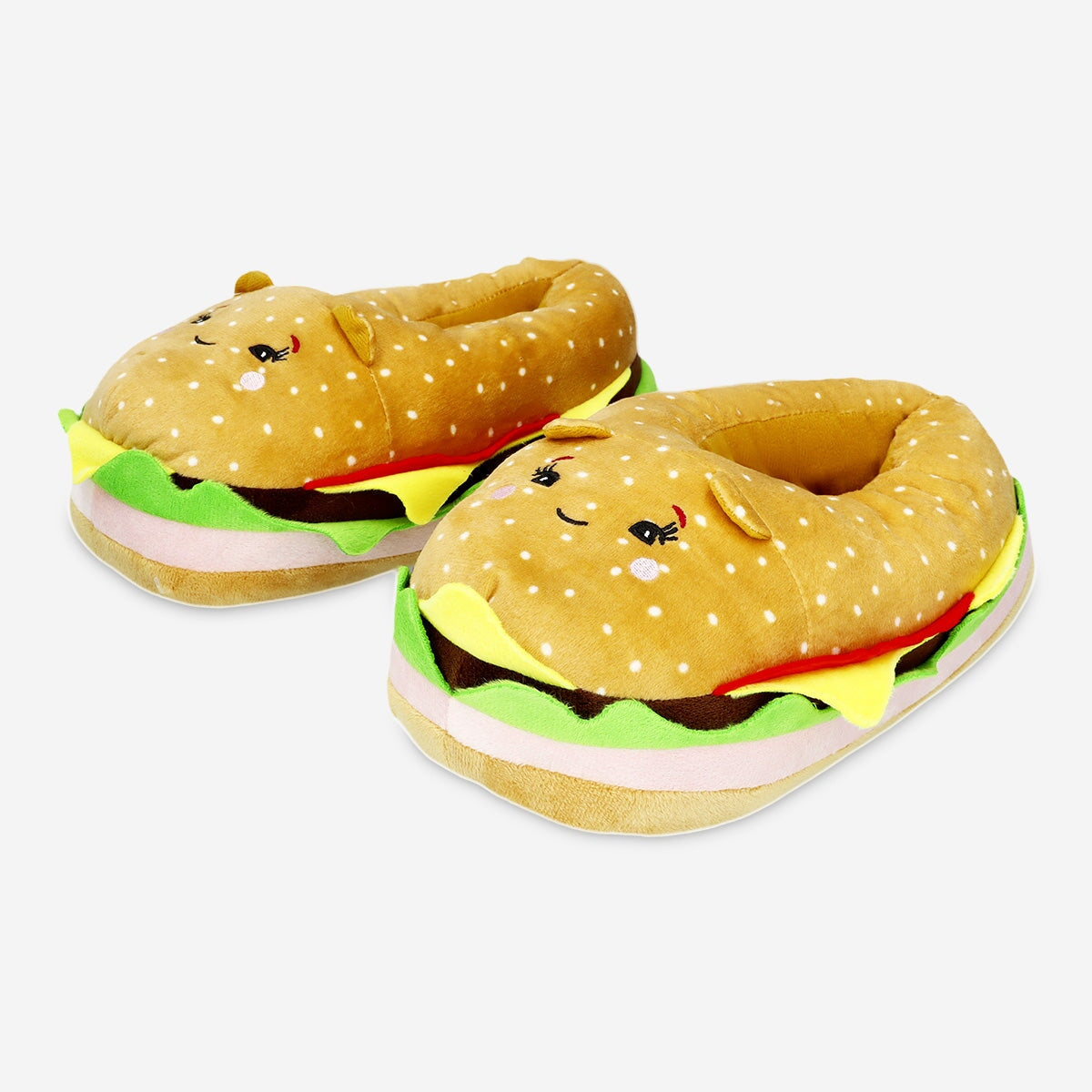 Hamburger Slippers - 36/37 Textile Flying Tiger Copenhagen 