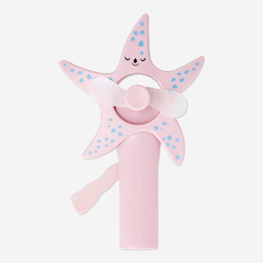 Handheld starfish fan