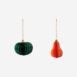 Hanging decorative pumpkins - 2 pcs Party Flying Tiger Copenhagen 