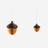 Hanging honeycomb acorn decorations - 2 pcs Party Flying Tiger Copenhagen 