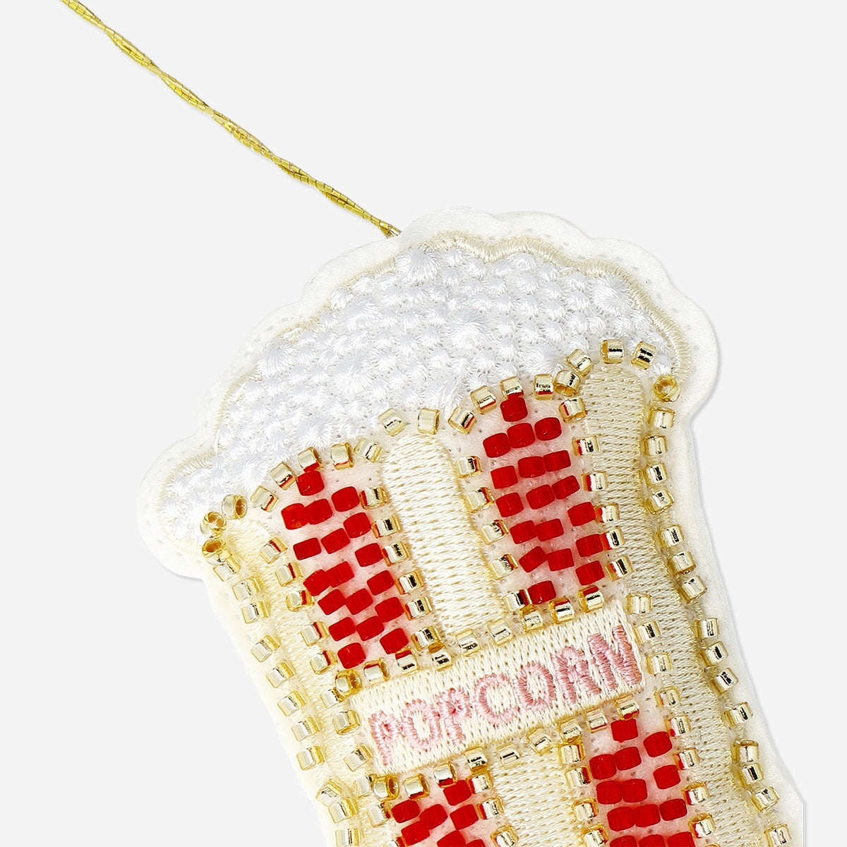Hanging ornament - Popcorn with beads Home Flying Tiger Copenhagen 