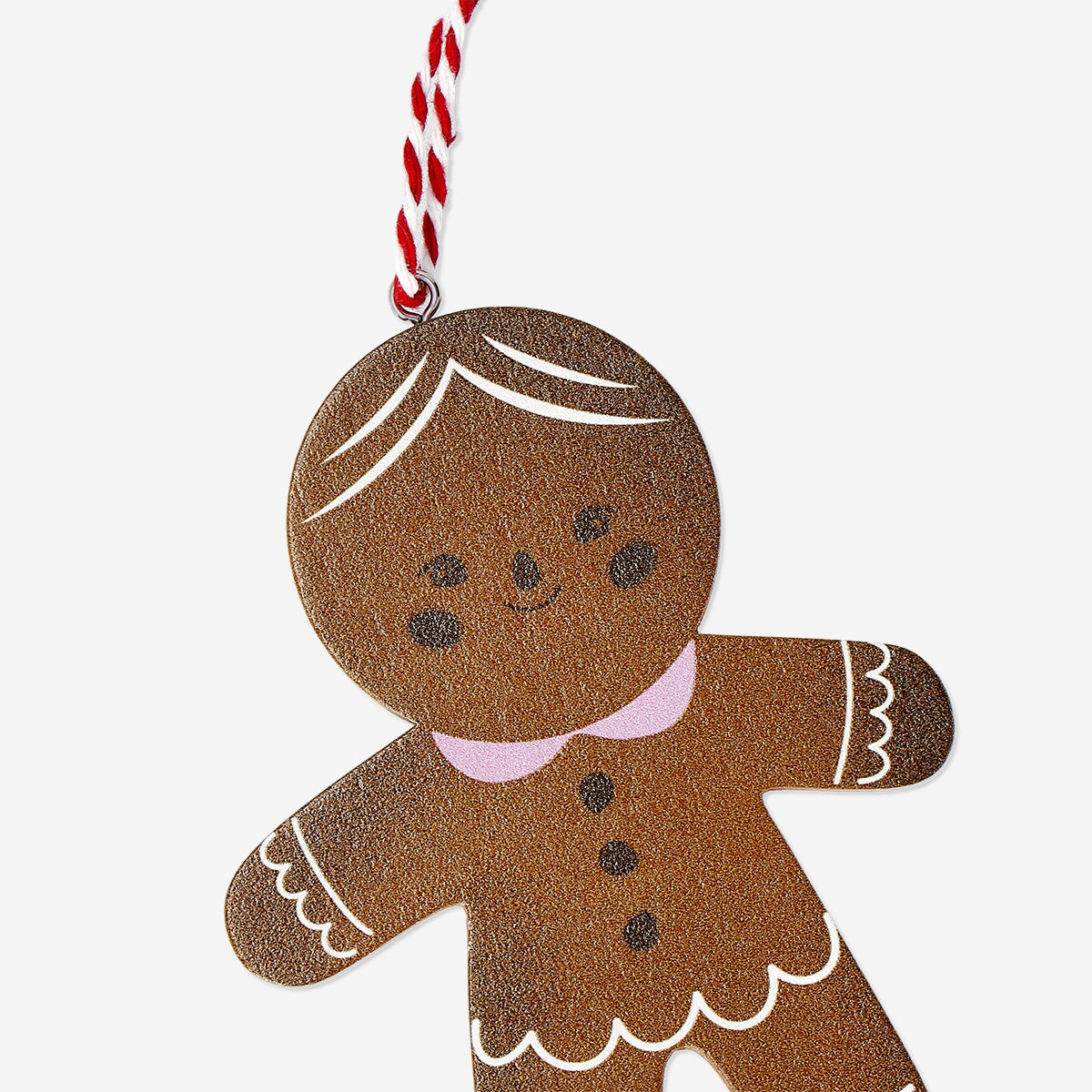 Hanging ornament - Wooden gingerbread man Home Flying Tiger Copenhagen 
