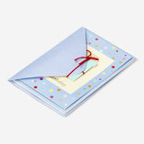 Happy birthday text card with envelope Party Flying Tiger Copenhagen 